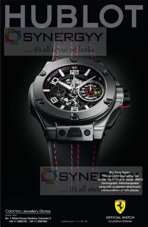 hublot big bang ferrari titanium 45mm price|hublot big bang models.